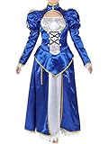 Cosplay Kleid von Saber | Kostüm für Fate/Stay Night Fans | Größe: L