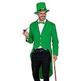 Widmann - Kostüm St. Patricks Day Parade-Frack, Gardeuniform, irischer Feiertag, Zirkusdirektor, Motto-Party, Karneval