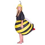 Bodysocks Aufblasbares Biene Kostüm für Erwachsene