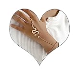 Yienate Gold Schlange Armband Sklavenarmband Persönlichkeit Medusa Armband Fingerkette Hand Rückenkette Cobra Armband Tierarmband Handschmuck Für Frauen Und Mädchen