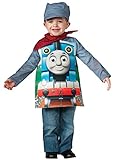 Rubies Thomas and Friends, Deluxe Thomas the Tank Engine and Engineer Costume, Toddler - Toddler One Color by Rubie's