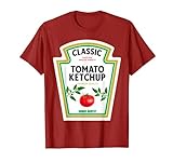 Ketchup Halloween 2022 Kostüm Passendes Paar Senf Mayo T-Shirt