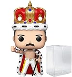 Queen – Freddie [Mercury] King Funko Pop!-Vinyl-Figur (inklusive passender Popbox-Schutzhülle)