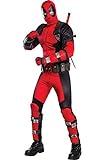 Rubie's Herren Deadpool Kostüm, Mehrfarbig, XL