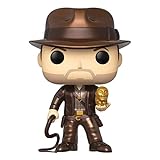 Funko Pop! Filme: Indiana Jones – Indiana Jones (25,4 cm Disney Parks Exclusive) #885 (Metallic Emerald City Comic Con LE2000)