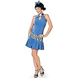 Costumes For All Occasions The Flintstones Betty Geröllheimer Damenkostüm blau-schwarz S
