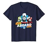 Kinder Thomas T-Shirt, All Aboard, viele Größen+Farben
