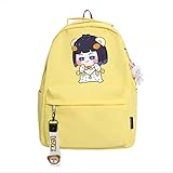 Schultaschen für Anime JoJo's Bizarre Adventure Leone Abbacchio, Cosplay Schüler Rucksack Schulaußenseite Reisetasche Laptoptasche Geschenke