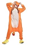 Glumanda Spielanzug Kostüme Bekleidung Animal Erwachsene Unisex Schlafanzüge Karneval Pyjamas Onesies Cosplay Jumpsuits Anime Carnival Weihnachten Halloween Nachtwäsche Damen