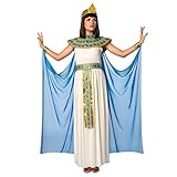 Morph Damen Kleopatra Kostüm Ägypten Göttin Verkleidung für Halloween und Karneval - M