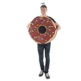Dress Up America Unisex Streusel-Doughnut-Kostüm für Erwachsene Kostümzubehör, Mehrfarbig, Einheitsgröße