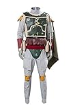 Kopfgeldjäger Boba Fett Uniform Star Wars Cosplay Halloween Karnval Kostüm Herren M