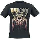 Volbeat Bleeding Crown Skull Männer T-Shirt schwarz XXL
