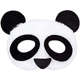 Boland 56721 Maske Panda Plüsch, One Size