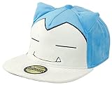 Pokémon Plüsch Relaxo Unisex Cap blau/weiß 80% Polyester, 20% Baumwolle Fan-Merch, Gaming