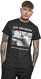 MERCHCODE Herren Joy Division Tear Us Apart Tee T-Shirt, Black, L