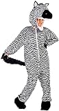 infactory Fastnachtskostüme: Halloween- & Faschings-Kostüm Zebra (Ganzkörper Kostüm)