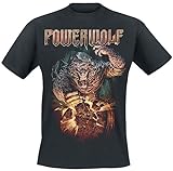 Powerwolf My Will Be Done Männer T-Shirt schwarz 3XL 100% Baumwolle Band-Merch, Bands