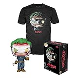 Funko - Pop & Tee DC Comics The Joker Exclusive M Action-Puppen, Mehrfarbig (135420)