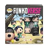 Funko Games Funko - Funkoverse: Squid Game 4-Pack - Light Strategy Board Game for Children & Adults (Ages 10+) - 2-4 Players - Vinyl-Sammelfigur - Geschenkidee