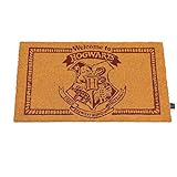 Harry Potter Welcome to Hogwarts Doormat Fußmatte, offizielle Merchandising, Referenz DD Heimtextilien, Unisex, Erwachsene, Mehrfarbig, einfarbig