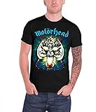 Motorhead Overkill Herren T-Shirt mit kurzen Ärmeln Gr. XL, Schwarz