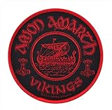 AMON AMARTH - Patch Aufnäher - Vikings circular 9x9cm