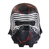 BIRDEU Kylo Ren Maske SW9 The Rise of Skywalker Film Voller Kopf Latex Helm für Herren Erwachsene Halloween Cosplay Kostüm Replik 2019