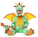 Spooktacular Creations Baby Dragon Costume Infant Deluxe Set with Toys for Kids Role Play (Small ( 5 – 7 yrs))