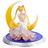 Hilloly Sailor Moon Cake Topper, Sailor Moon Figuren Zahlen Sailor Moon Anime Dekorationen Geeignet für Torten, Autos Deko, Tischplatten