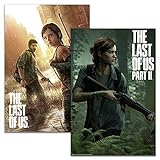 Close Up The Last of Us Part I & II Posterset (61 cm x 91,5 cm) 2er Set Videospiel Poster