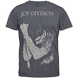 Old Glory Joy Division - Mens Ian Curtis Soft T-T-Shirts Hemden - Grey(X-Large)