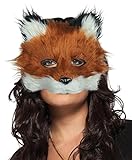 Erwachsene Deluxe flauschige Fuchs Maske