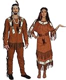 MAYLYNN Kostüm Indianerin Indianer Indianerkostüm Nodyn, Herren Größe M