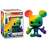 Funko POP! Disney: Pride - Mickey Mouse - Regenbogen - Vinyl-Sammelfigur - Geschenkidee - Offizielle Handelswaren - Spielzeug Für Kinder Und Erwachsene - TV Fans - Modellfigur Für Sammler Und Display