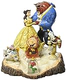 Enesco 4031487 Figur Disney Tradition Tale As Old As Time, Carved By Heart Beauty & The Beast Figur, 16,5 x 17,8 x 19,7 cm