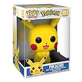 Funko POP! Games: Pokemon - 10 Inch Pikachu - Vinyl-Sammelfigur - Geschenkidee - Offizielle Handelswaren - Spielzeug Für Kinder Und Erwachsene - Video Games Fans - Modellfigur Für Sammler Und Display