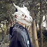 PartyGears Dinosaurier Kopfmaske Dino bewegliche Kiefermaske für Kinder Erwachsene Halloween Cosplay Party Benutzerdefiniert