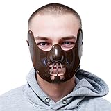 GOODS+GADGETS Psychopathen Beißer Horror Maske im Stil von Hannibal Lecter