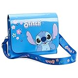 Disney Stitch Umhängetasche Mädchen - Verstellbarer Riemen Handtasche Damen und Mädchen - Kinder Tasche Mädchen Schultertasche Stitch Geschenke