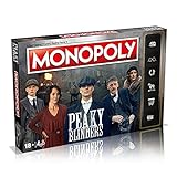 MONOPOLY Peaky Blinders Monopoly, Schwarz