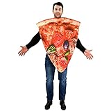 SEA HARE 3D Unisex Digital Print Erwachsenen Pizza Slice Kostüm