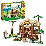 LEGO 71424 Super Mario Donkey Kongs Baumhaus – Erweiterungsset, Konstruktionsspielzeug zum Kombinieren mit Mario, Luigi, oder Peach Starterset und Cranky Kong Figur