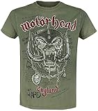 Motörhead Quotes Männer T-Shirt Khaki XL 100% Baumwolle Band-Merch, Bands