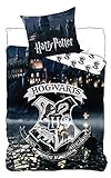 BrandMac ApS Harry Potter Kinder-Bettwäsche Bettbezug 135x200 80x80 Baumwolle Hogwarts Slytherin