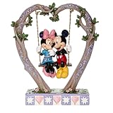 Jim Shore Disney Traditions Mickey & Minnie auf der Schaukel, Figur „Geliebte in Schwung“