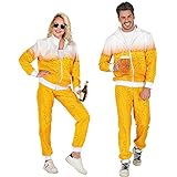 Widmann - Kostüm Trainingsanzug, Bier, 80er Jahre Outfit, Jogginganzug, Faschingskostüme, Karneval