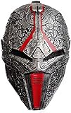 Sith Acolyte Helm The Old Revan Maske Latex Cosplay Zubehör Requisiten Halloween (Rot)