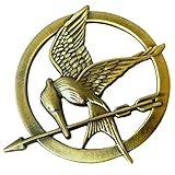 1 x The Hunger Games Katniss Everdeen Cosplay Prop Rep Mockingjay Brosche Anstecker, Metall