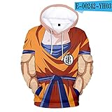 Dragon Ball Z 3D Hoodies Männer/Frauen Harajuku Style Sweatshirt Poleron Dragon Ball Anime Hoodie Pullover Streetwear-3D_S